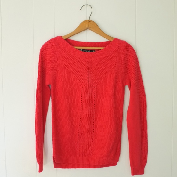 NWT Pink Sweater | Chunky Knit Stitch Pink Sweater - Picture 2 of 8